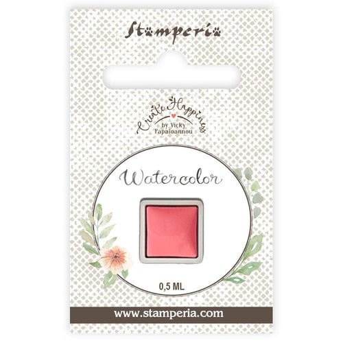 Stamperia - Create Happiness - Watercolour Refill - Pink (0.5ml)