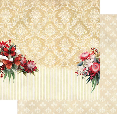 Uniquely Creative - Home For Christmas - 12x12 Pattern Paper "Little Traditions"