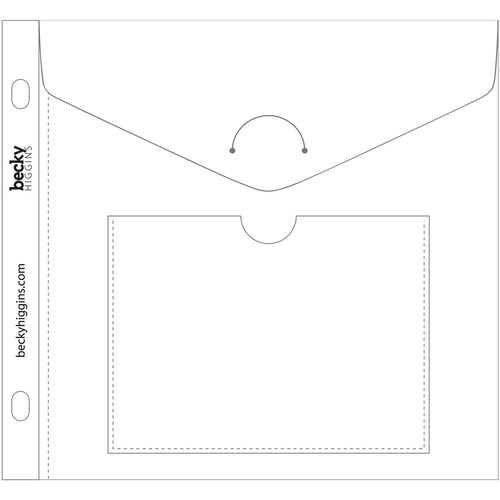 Project Life - Big Envelope Pages - 6x6 (5 Pack)