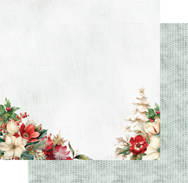 Uniquely Creative - Home For Christmas - 12x12 Pattern Paper "Holly in the Hall"