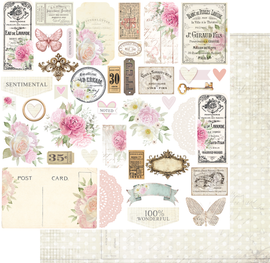 Uniquely Creative - Dear Diary - 12x12 Pattern Paper "Remember - Fussy Cuts"