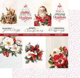 Uniquely Creative - Home For Christmas - 12x12 Pattern Paper "Night Before"