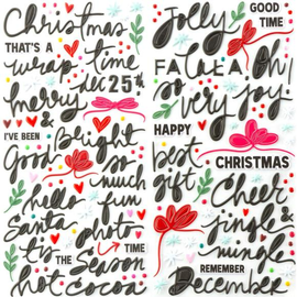 49 and Market - Mistletoe and Memories - Puffy Stickers (176pcs)