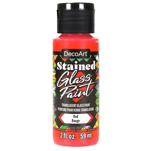 DecoArt - Stained Glass Paint - Red