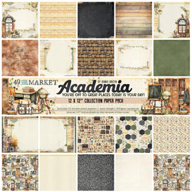 **Pre-Order** 49 and Market - Academia - 12x12 Collection Pack (10 sheets) (ETA End May 24)