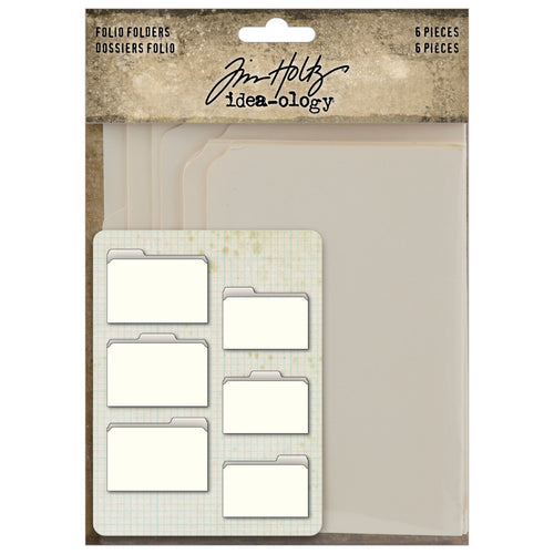 Tim Holtz Idea-ology - Folio Folders (6pcs)