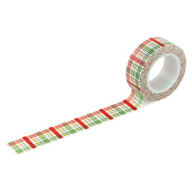 Echo Park - Winnie the Pooh Christmas - Washi Tape - Pooh Bear Plaid