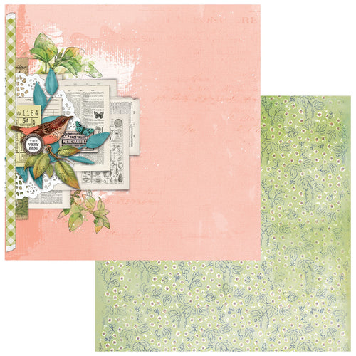 49 and Market - Birdsong - 12x12 Paper "Sweet Notes"