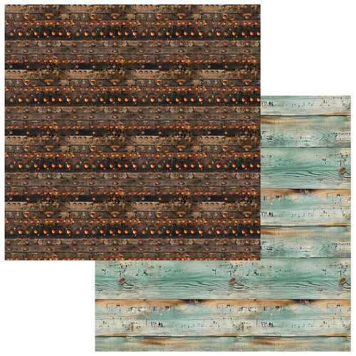 49 and Market - Wanderlust Explorer - 12x12 Paper "Voyage Log"