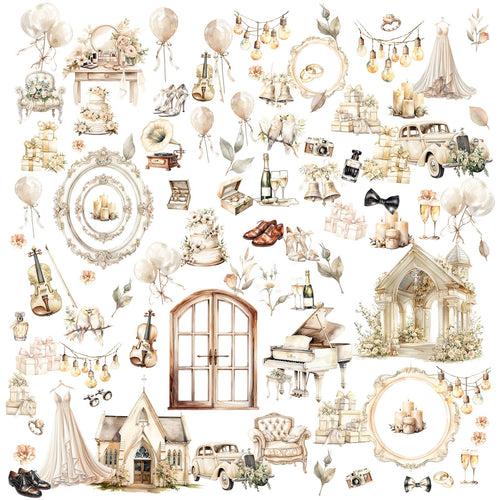 49 and Market - One Perfect Day - Laser Cut Elements (Ephemera)