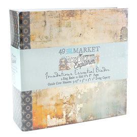 49 and Market - Wanderlust Explorer - Foundations Essential Binder 6"x8" Album