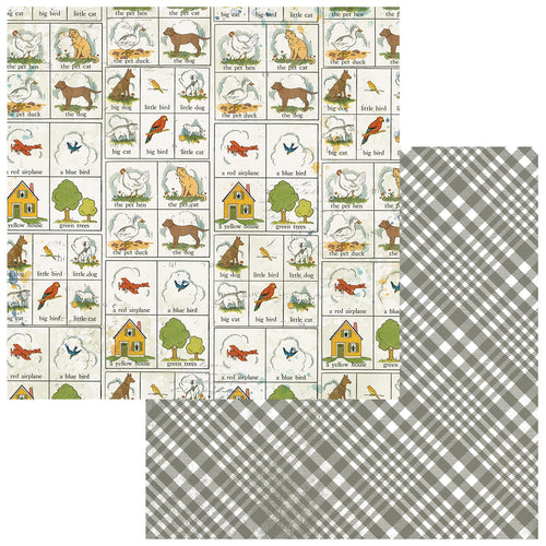 49 and Market - Toddler Time - 12x12 Paper "Clippings"