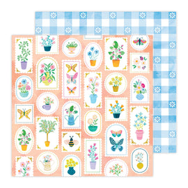 American Crafts - Paige Evans - Happy Haven - 12x12 Paper #7