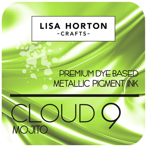 Lisa Horton Crafts - Cloud 9 - Metallic Pigment Ink Pad - Mojito