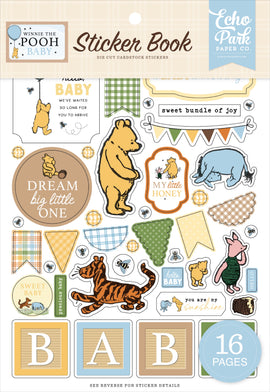 Echo Park - Winnie the Pooh Baby - Sticker Book