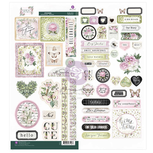Prima Marketing - Serene Petals - Stickers