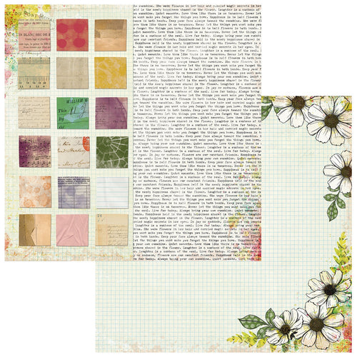 49 and Market - The Flower Emporium - 12x12 Paper "Starters 7"