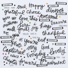 **Pre-Order** 49 and Market - Curiosities In Willow Grove - Chipboard "Bits" (85pcs) (ETA Mid Oct 25)