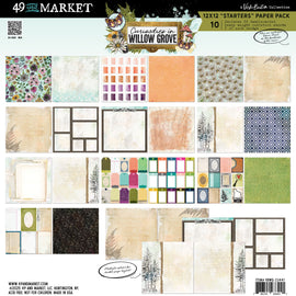 **Pre-Order** 49 and Market - Curiosities In Willow Grove - 12x12 Starters Collection Pack (10 Sheets) (ETA Mid Oct 25)