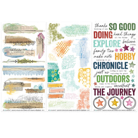 **Pre-Order** 49 and Market - Curiosities In Willow Grove - 6x12 Blendable Rub-ons (ETA Mid Oct 25)