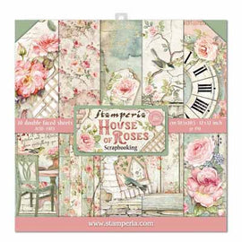 Stamperia - House of Roses - 12x12 Paper Pack