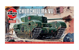 Airfix - Model Kit - Churchill Mk.VII 1:76 (Skill Level 2)
