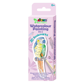 Avenir - Natural Creation - Watercolour Painting - Bookmarks - Bird 20pk