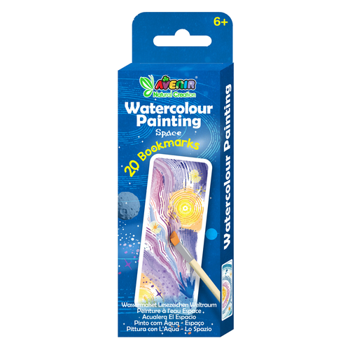 Avenir - Natural Creation - Watercolour Painting - Bookmarks - Space 20pk