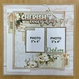 Cherish Every Day - Single Layout By Jen Hedger