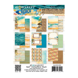 49 and Market - Beach Vibes - 6x8 Collection Pack (27 Sheets)
