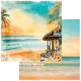 49 and Market - Beach Vibes - 12x12 Paper "Tides"