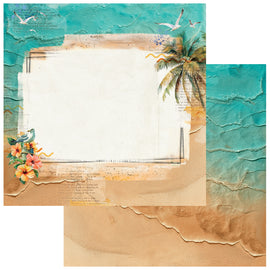49 and Market - Beach Vibes - 12x12 Paper "Breeze"