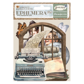 Stamperia - Create Happiness Secret Diary - Ephemera (Adhesive)