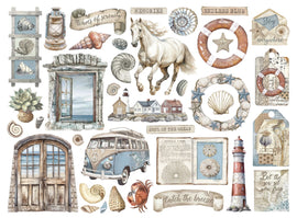 Stamperia - Silent Sea - Die Cuts