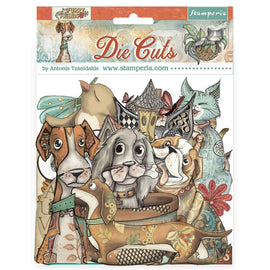 **Pre-Order** Stamperia - Furry Friends - Die Cuts (ETA Beg Nov 25)