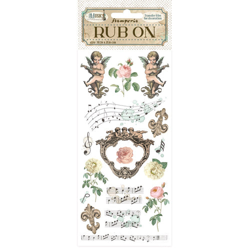 Stamperia - Music - Rub-ons "Angels"