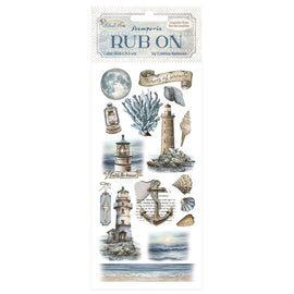 Stamperia - Silent Sea - Rub-ons "Lighthouse"