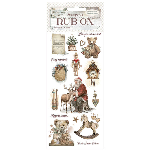 Stamperia - The Owl's House - Rub-ons "Teddy Bears"