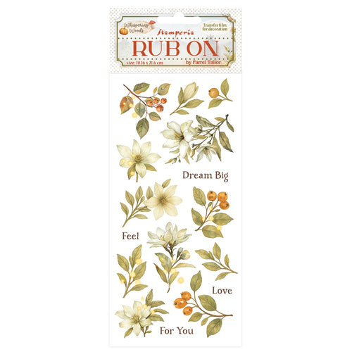 Stamperia - Whispering Woods - Rub-ons "Magnolia"