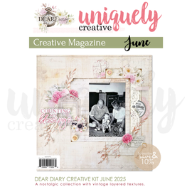 Uniquely Creative - Dear Diary - Inspiration Magazine (Book Only)