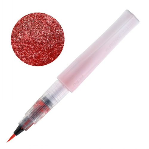 Kuretake - Zig Wink of Stella Brush II - Glitter Marker Red