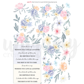 Uniquely Creative - Heart & Soul - A4 Cut-A-Part Sheet