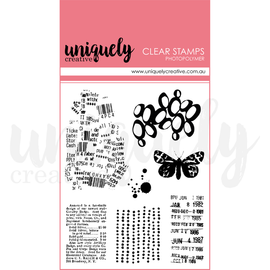 Uniquely Creative - Heart & Soul - Mini Mixed Media Stamp Set