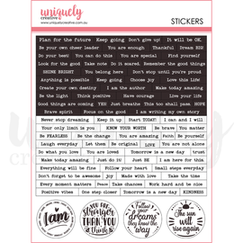 Uniquely Creative - Heart & Soul - Journal Stickers
