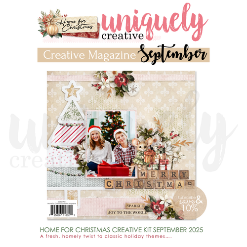 Uniquely Creative - Home For Christmas - Inspiration Magazine (Book Only)