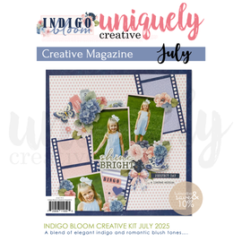 Uniquely Creative - Indigo Bloom - Inspiration Magazine (Book Only)