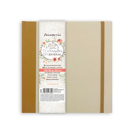 Stamperia - Create Happiness - Mixed Media Journal 6x6in - Watercolour Pages