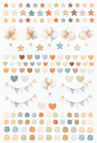 49 and Market - Little Dreamer / Little Celebrations - Epoxy Stickers (143pcs)