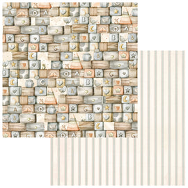 49 and Market - Little Dreamer - 12x12 Paper "Building Blocks"