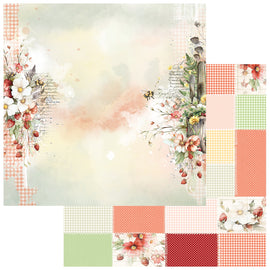 49 and Market - Nature's Haven - 12x12 Paper "Busy Bee"